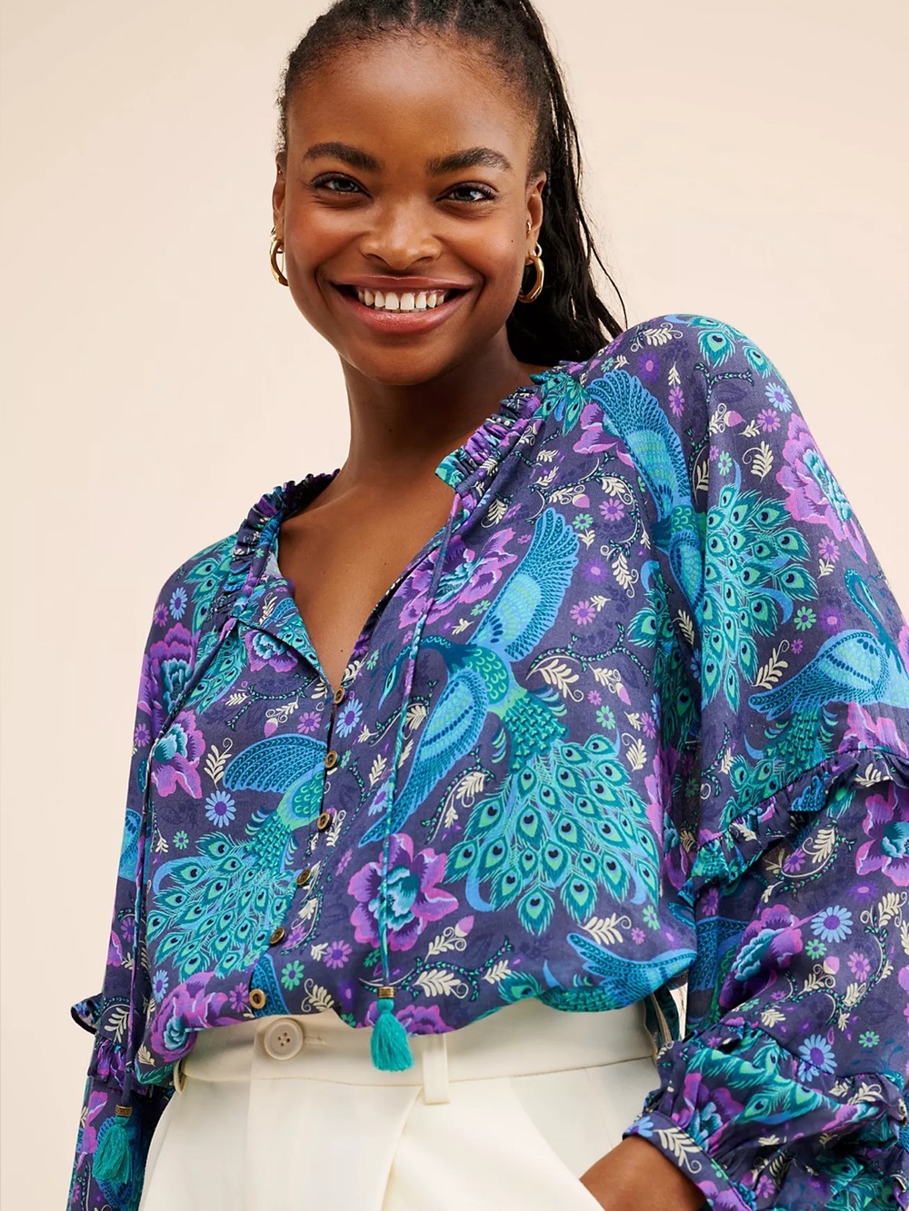 Spell & The Gypsy Boheme Ruffle Blouse
